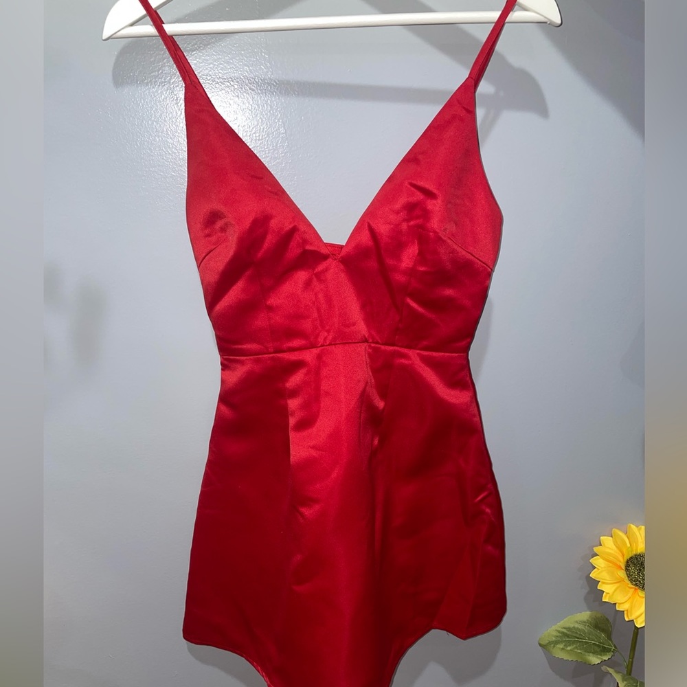Red short dress ! From SHOWPO - Same old love dress !